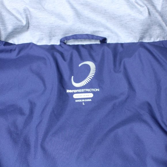 Zero Restriction Front Zip Tour Series Men's Jacket Large - Picture 2 of 11